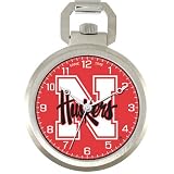 Game Time Men's University Of Nebraska Pocket Watch #COL-PW-NEB