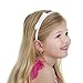 juDanzy Toddler & Child 3 Pack of Hard Headbands in Pink, Purple, & White