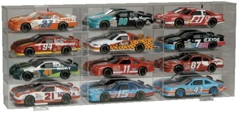 Clearwater Displays D04-1224 12-Slot 1/24-Scale Display Case