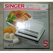 SANDWICH MAKER GRILL By Singer Model 452