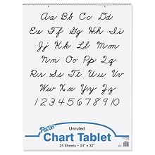 Pacon Chart Tablets, 24 x 32 Inches, 25 Sheets (0074510)
