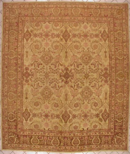 10×12 ANTIQUE 1890 AMRITSAR ORIENTAL AREA RUG