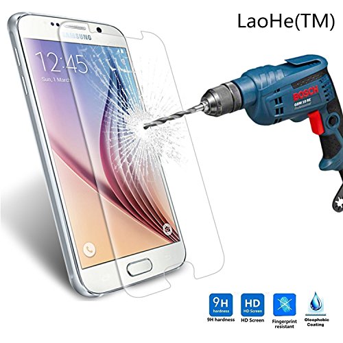 Samsung Galaxy S7 Screen Protector, LaoHe(TM) Premium Tempered Glass Screen Protector Film for Samsung Galaxy S7-(1Pack)