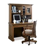 50 Computer Desk with Hutch by Riverside