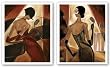 Jazz Samba and Fever Set by Trish Biddle 11"x14" Art Print Poster