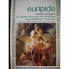 Euripide-Theatre complet tome 4
