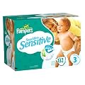 Pampers Swaddlers Sensitive Diapers, Size 3, 132-Count