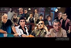 The Bad Guys - Poster (Famous Gangsters) (Al Pacino, Marlon Brando, Robert De Niro, Ray Liotta, James Gandolfini...) (Size: 36" x 24")