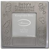 Baby Keepsake Faux Pewter DVD Case by