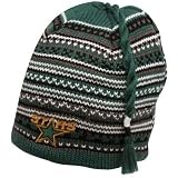 Reebok Dallas Stars Green Northern Lights Tassel Knit Beanie