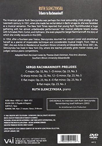 Tribute to Rachmaninoff [DVD Video]