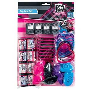 Monster High Mega Value Favor Pack Party Supplies
