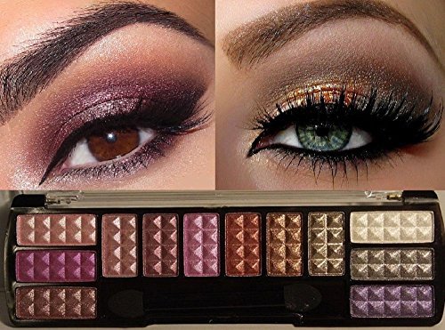 Professional Makeup Cosmetic Eyeshadow 12 Colors Eye Shadow Palette Set No.1