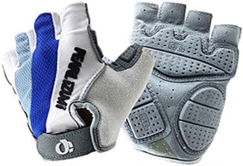 New Practical Professional Shockproof Cycling Bike Bicycle Half Finger Gloves Size M