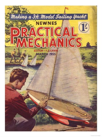 Practical Mechanics, Model Boats, Ponds, Sailing 