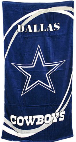 NFL Football Dallas Cowboys Beach Towel = Can Be Used for Bath