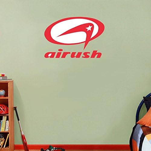 Airush Kites Kiteboarding Sport Red Logo Art Wall Home Decor Sticker 25'' X 18''