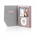 Belkin F8Z267-PNK Leather Folio for iPod Nano 3rd Generation -Video (Pink)