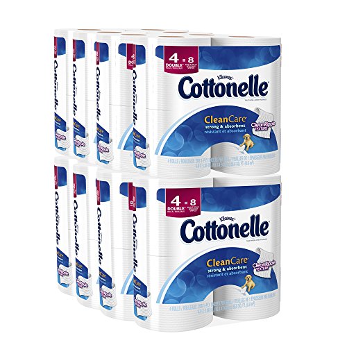 Cottonelle Clean Care Double Roll Toilet Paper 32 Rolls