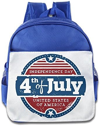 Cool USA Independence Day Kid Backpack Unisex RoyalBlue