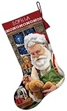 Dimensions Needlepoint Bearly Christmas Stocking
