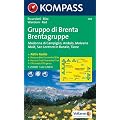 Gruppo di Brenta, Madonna di Campiglio, Andalo, Molveno: Escursioni / Bike. Wandern / Rad. GPS-genau. 1:25.000