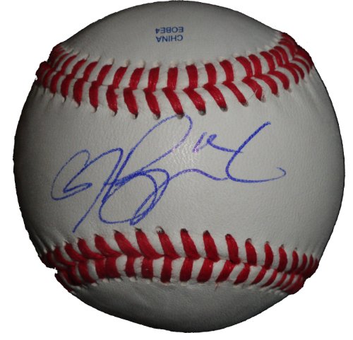 A.J. Pierzynski Autographed ROLB Baseball, Chicago White Sox, Minnesota Twins, Proof Photo of AJ Signing for Us.