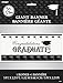 Classic Graduation Party Wall Banner & Photo Booth Prop, 60” x 27”