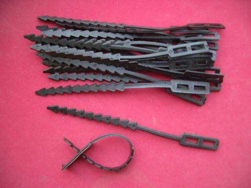 20 X Adjustable Plastic Garden Plant Tree Shrub Support Ties 5