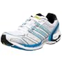 adidas Women's adiZero Tempo Running Shoe,White/Silver/Turq,10 M