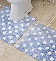 Polka Dot Bath & Pedestal Mats