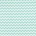 Trend Lab White Chevron Print Changing Pad Cover, Mint Green