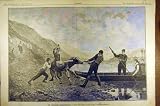 1884 Painting Passager Recalcitrant Daubeil Donkey