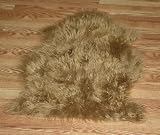 Faux Sheepskin Fur Pelt 2' x 3' (TAN)