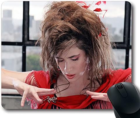 Custom Gaming Mouse Pad with Mass Effect Shepard Female Graphics Gun Non-Slip Neoprene Rubber Standard Size 9 Inch(220mm) X 7 Inch(180mm) X 1/8(3mm) Desktop Mousepad Laptop Mousepads Comfortable Computer Mouse Mat