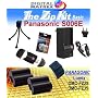 TheZipKit for PANASONIC Lumix DMC-FZ35. Includes: 2 Power2000 CGA-S006E 1000mAh Ultra High Capacity Batteries. Table-Top Wire Tripod, Mini Charger with DC car adapter, SD/SDHC Card Reader, LCD Protection Film Kit and more. (NON OEM) for PANASONIC Lumix DMC-FZ35.
