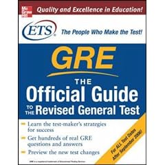 GRE: The Official Guide to the Revised General Test (McGraw-Hill's GRE)