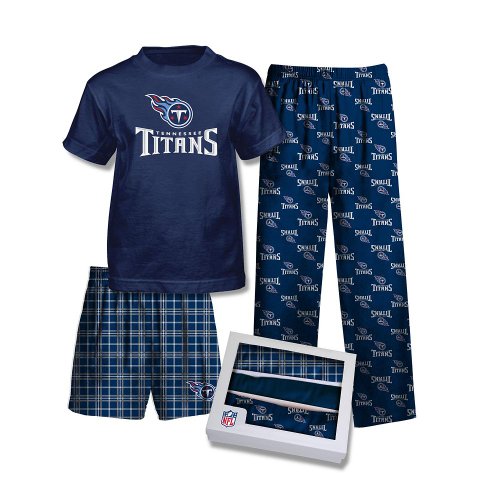 Reebok Tennessee Titans 3-pc. Pajama Set (M 10/12)