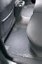 Hexomat custom all weather floor mats for 1996-98 Acura RL Series 4Dr 2 Piece Rear Floor Mats Clear