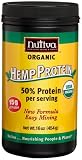 Nutiva Organic Hemp Protein 50% Protein Per Serving, 16-Ounce Canister