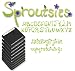 Sizzix 655124 Sizzlits Alphabet Set of 9 Dies - Sproutsies by Stu Kilgour
