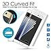 ABC® Samsung Galaxy Note7 Tempered Glass Clear 3D Full Cover Screen Film Protetor