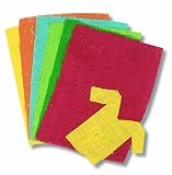 Pacon Burlap Sheets, 12" x 18"