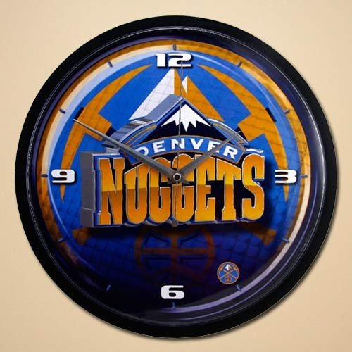 NBA Denver Nuggets 12'' Wall Clock