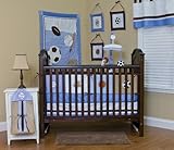 Pam Grace Creations 10 Piece Crib Set, Team Sports