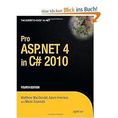 Pro ASP.Net 4 in C# 2010 (Expert's Voice in .NET)