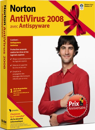 Norton Antivirus 2008 - 1 utilisateur