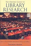The Oxford Guide to Library Research