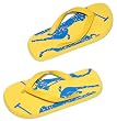 Polo Sport by Ralph Lauren Women's Yellow Logo Flip Flops