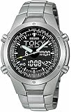 Seiko #SNJ009 Men’s Titanium Analog Digital Alarm Chronograph World Time Watch